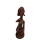 Dogon femininity statue, 3d printed African tribal figure, hand painted - Image 7