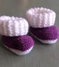 Gorgeous crocheted booties  - Image 2