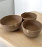 Handmade Jute Bowl Set: Rustic Boho Organizer, Eco-Friendly Decor
