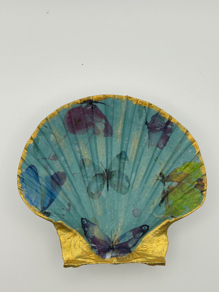 Shell Trinket Dish - Butterfly