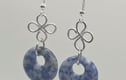 Clover charm earrings