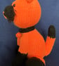 Halloween Orange and Black Cat – shelf decoration gift - Image 4