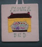 "Flower Bed" embroidered picture. - Image 3