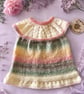 Newborn Hand Knitted Baby Dress