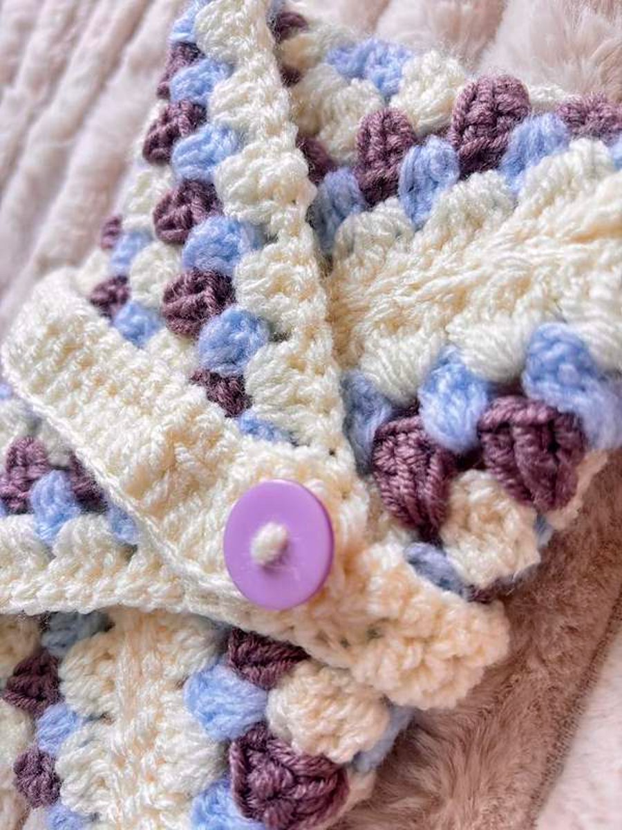 Image of Handmade Crochet Kindle Sleeve - Crochet E-reader case 