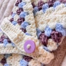 Handmade Crochet Kindle Sleeve - Crochet E-reader case 