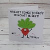 Fathers Day Card - Cartoon Beetroot