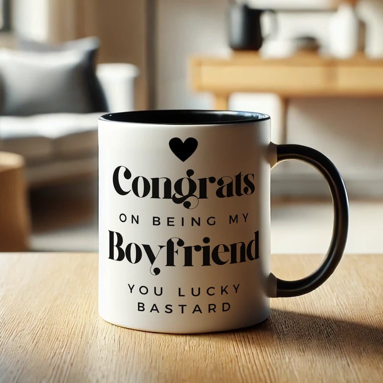 Congrats on Being My - Relationship Funny Mug: Unique Gift for Partner