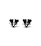 Badger Stud Earrings - Handpainted - Woodland Earrings