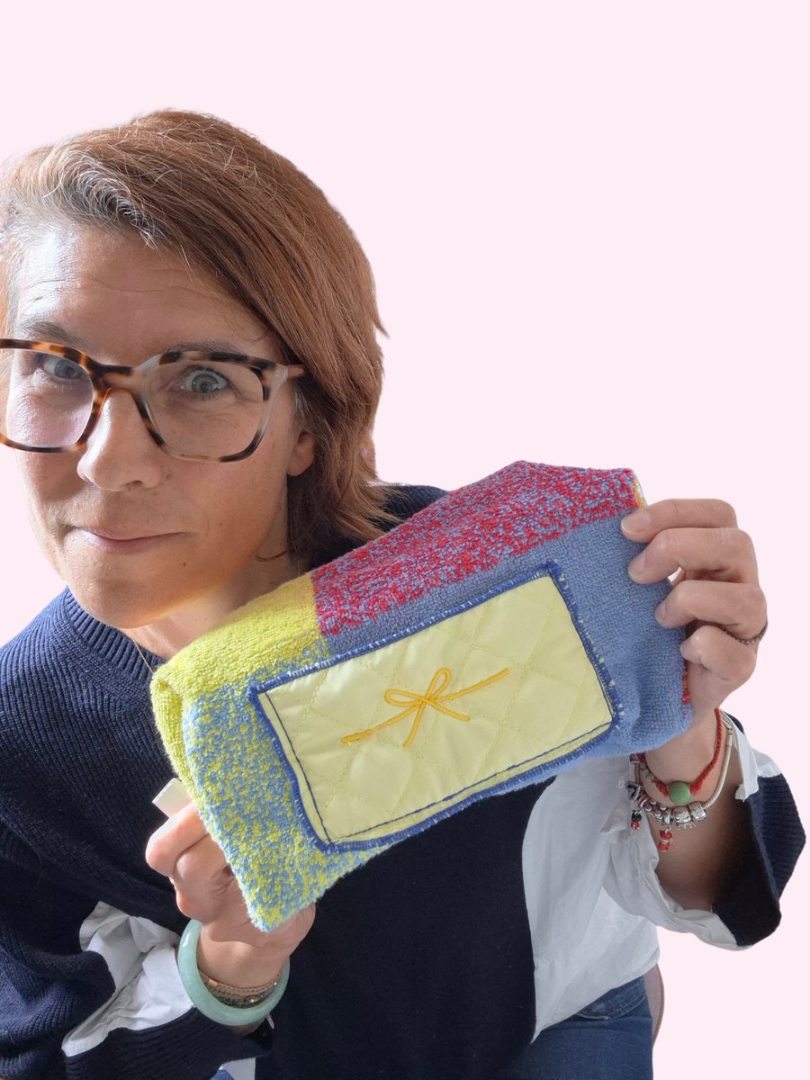 The Riviera Bag (with Handles) — A Vintage Beach Towel X a Quilted Jacket