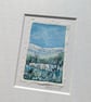 A Winter Wonderland - Original miniature. A5 Mounted - Image 1