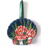 Fly Argaric Fungi handpainted Shell Wall Art.   - Image 2