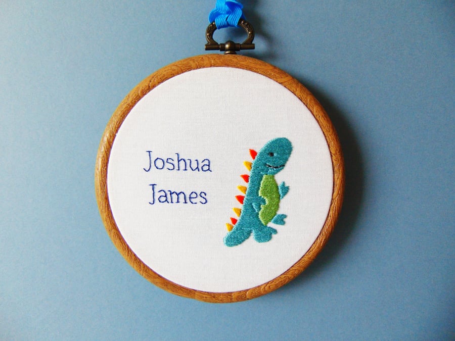 Dinosaur Gift, Personalised Gift For Boys, Dinosaur Decor, Boys 1st Birthday