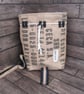 Eco Rucksack -  Handmade from Sustainable Materials - Blue Check - Image 3