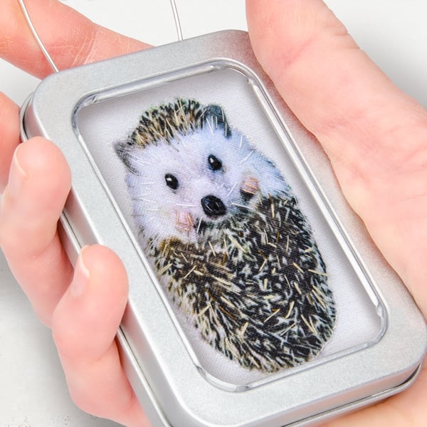 Hedgehog gift, 3D hedgehog, hedgehog picture, hedgehog ornament
