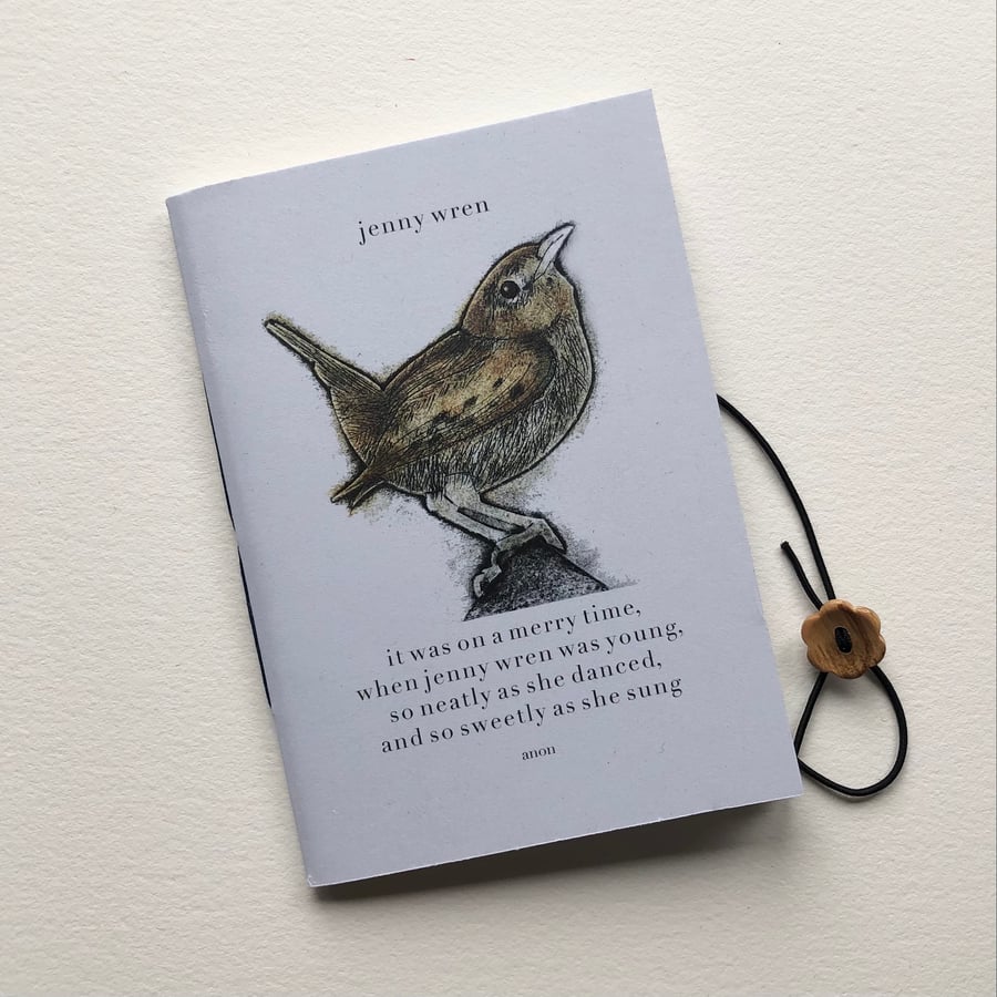Notebook. Pocket sized. Jenny Wren.