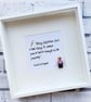 Harry Potter Personalised Minifigure Frame with Quote - Image 1