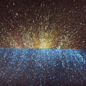 HORIZON 1 abstract painting