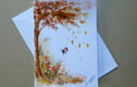original hand painted cards