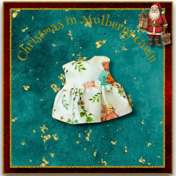 Animal Friends Dress for Baby Daisy 