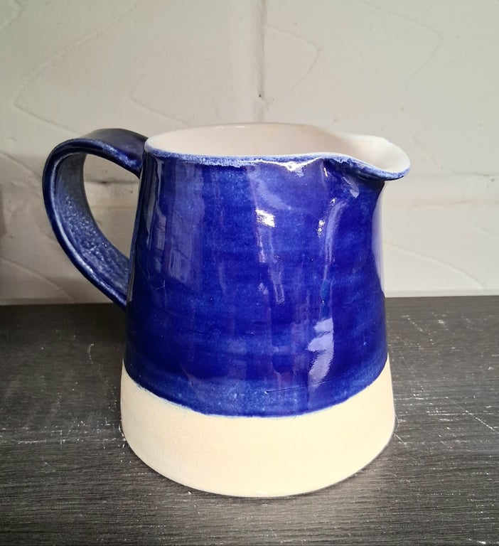 Midnight Blue classic durable Stoneware Jug 