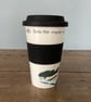 Swimmer Travel Mug - perfectly imperfect reusable coffee cup, wild swimming - Image 2