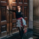 Handmade Patchwork Pleated Skirt