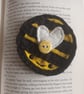 'Bumble bee' bookmark,books,love to read,letterbox gift,reading,book buddy (A) 
