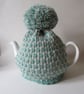 Tea cosie Tea cosy - tweed icicle with pompom - Image 1