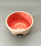 Handmade Ceramic Altar Bowl: Black Cat Trinket Dish, Wiccan Gift - Image 2