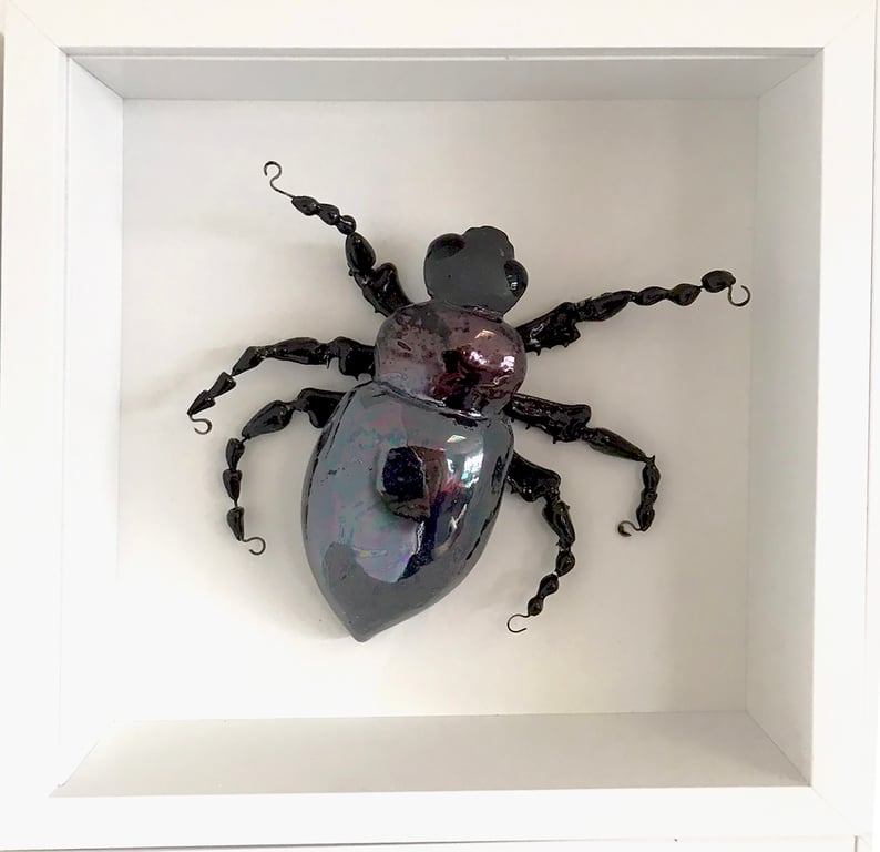 Ceramic Porcelain Bug - Ethel