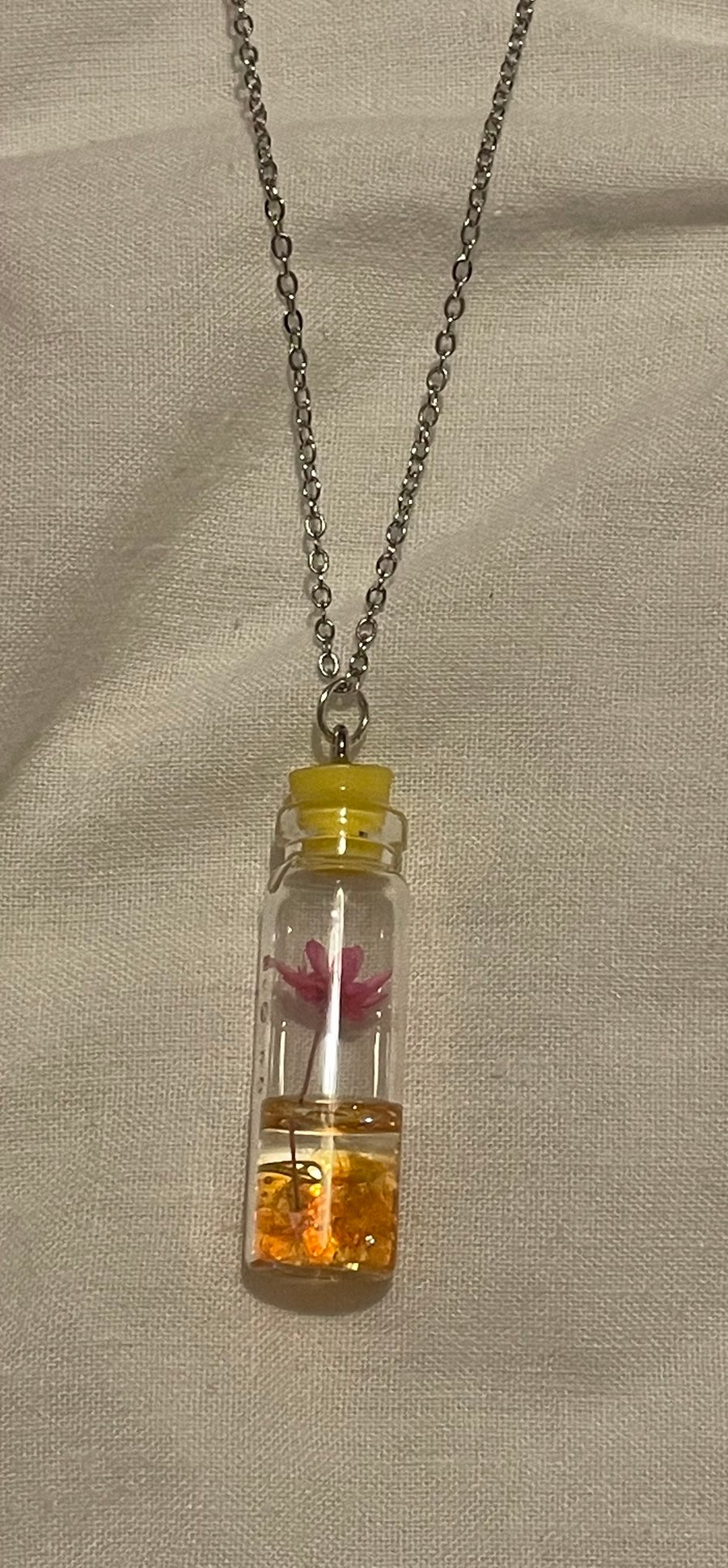 Stella - yellow fairytale necklace