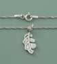 Classic Sterling Silver Oak leaf Pendant – Strength and Endurance Jewellery