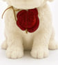 Dog Shaped Sculptural Candle - Cosy Vanilla Puppy Candle - Image 4