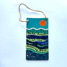 DEEP PEACE OF THE RUNNING WAVE HANGING PLAQUE