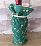 Floral bottle gift bag 