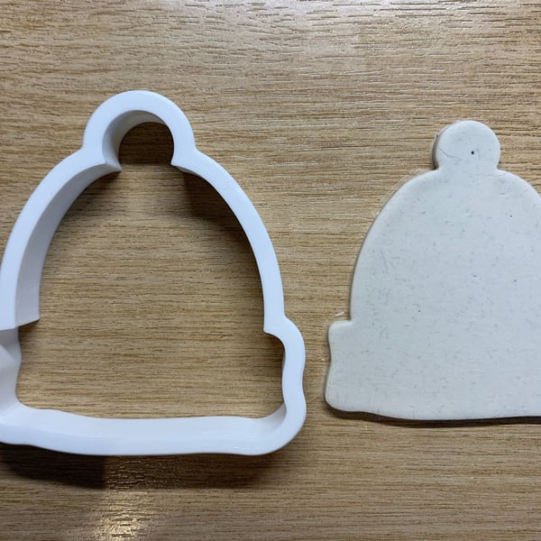 Woolly bobble Hat Shaped Cookie Cutters - 4 Sizes