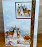 Handmade Snowy Deer & Stag Christmas Card – "For a Deer Friend" - Image 6