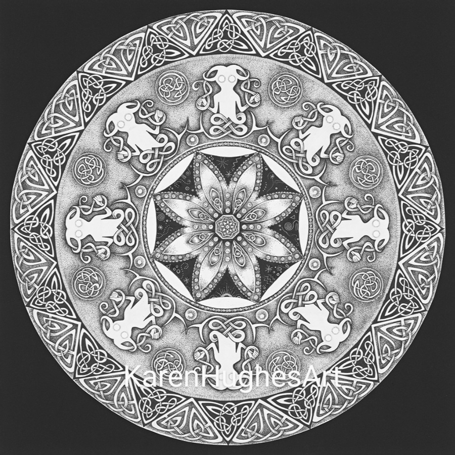 Meigle Mermaid (20x20cm)