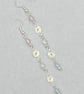 Wirework spiral drop earrings with multicoloured beryl stones - Image 3