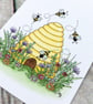 Beehive Gift Tags - set of 4 tags - Image 5