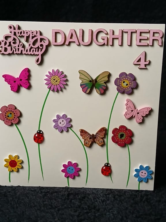 Daughter 4th birthday 