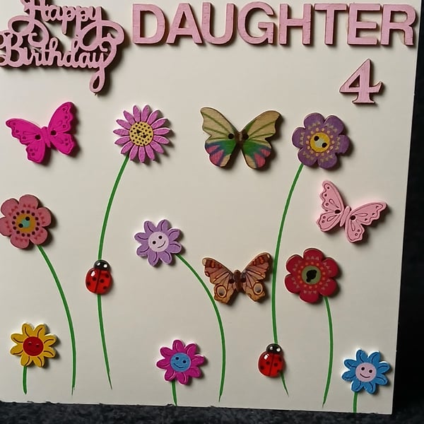 Daughter 4th birthday 