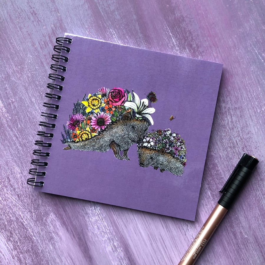 'Garden Of Eden' Square Notebook