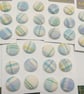 Handwoven Wool Fabric Buttons - Image 7