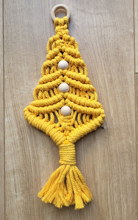 Macrame christmas tree