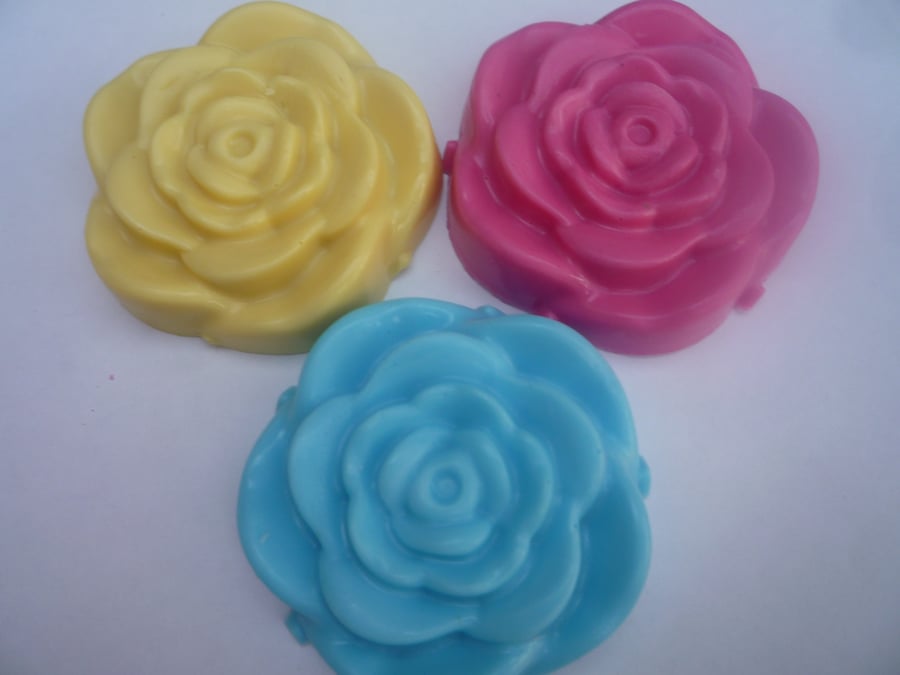 mothers day valentines flower soap x 1 