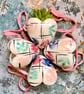  Hanging ceramic heart shaped pot - Image 2