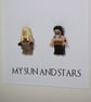 GAME OF THRONES - VALENTINE SPECIAL - DAENERYS AND KHAL DROGO - SUN AND STARS - Image 3