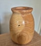 Beautiful ash wood vase